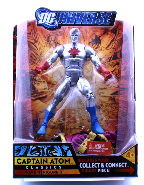 DC Universe Classics Actionfigur Captain Atom (Silver Version) mit Despero Part von Mattel